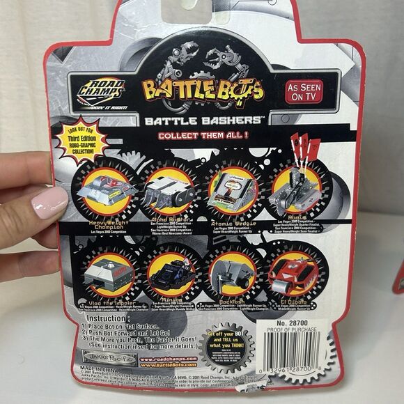 Battle Bots Bashers Road Champs Atomic Wedgie Heavyweight ChampionJakks Pacific - Picture 4 of 5